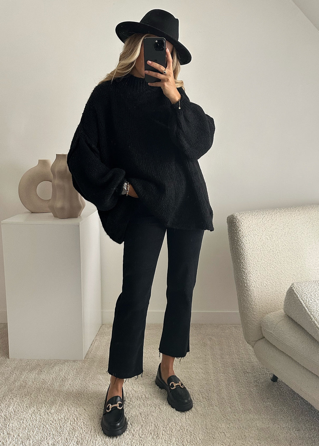 MARIO black oversized sweater