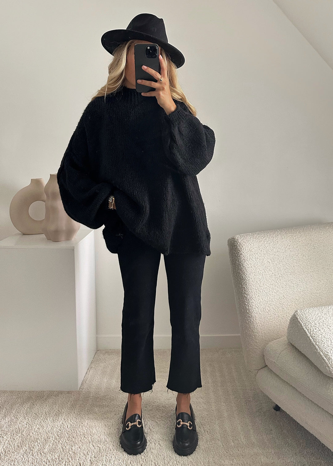 MARIO black oversized sweater