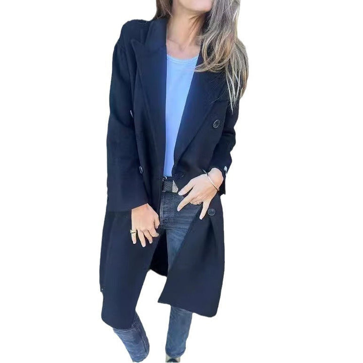 Veste Femme Double-Boutonnage – Élégance Casual